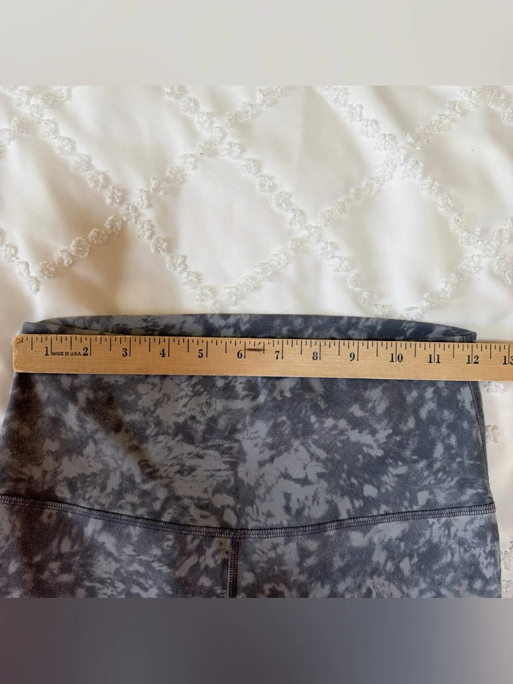 Lululemon Align Crop 21” Leggings Summer Shade Icy Gray Women’s Size 6 Yoga Gym